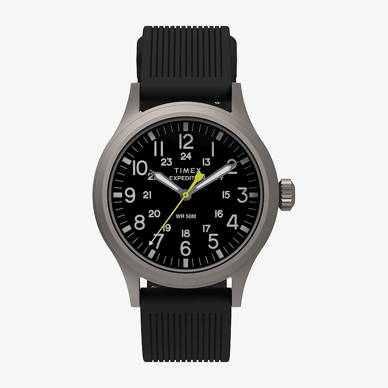 Timex Mens Black Strap Watch Tw2y63300jt
