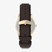 Timex Mens Brown Leather Strap Watch Tw2p75800jt