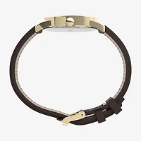 Timex Mens Brown Leather Strap Watch Tw2p75800jt
