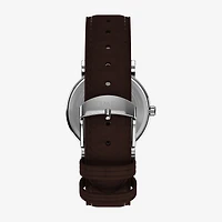 Timex Timex Peanuts Weekender 38mm Baseball Brown Leather Strap Watch Tw2y51500jt Mens Brown Leather Strap Watch Tw2y51500jt