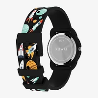Timex Boys Black Strap Watch Tw2y59800jt