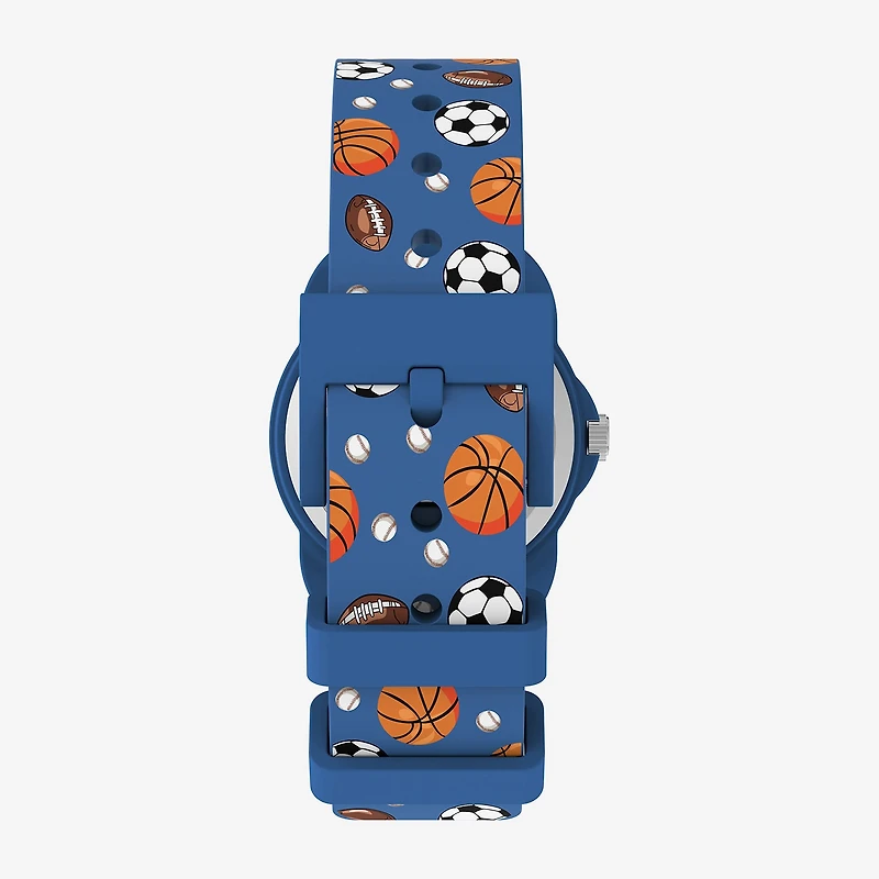 Timex Boys Blue Strap Watch Tw2y59900jt