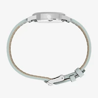 Timex Womens Blue Leather Strap Watch Tw2y67100jt