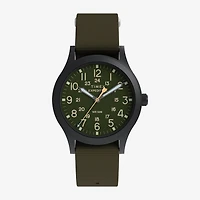 Timex Mens Green Strap Watch Tw2y62900jt