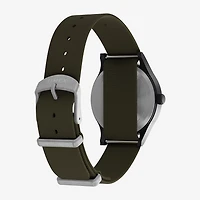 Timex Mens Green Strap Watch Tw2y62900jt