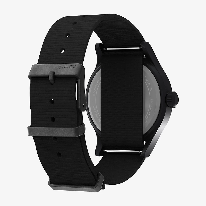 Timex Mens Black Strap Watch Tw2y63200jt
