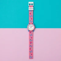 Timex Girls Pink Strap Watch Tw2y59700jt