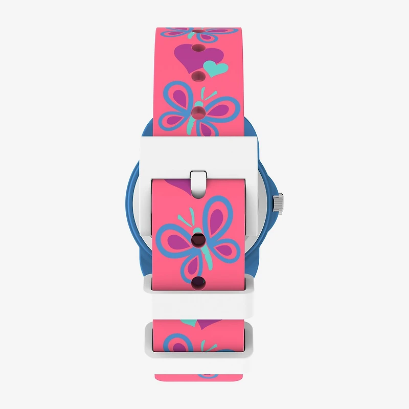 Timex Girls Pink Strap Watch Tw2y59700jt