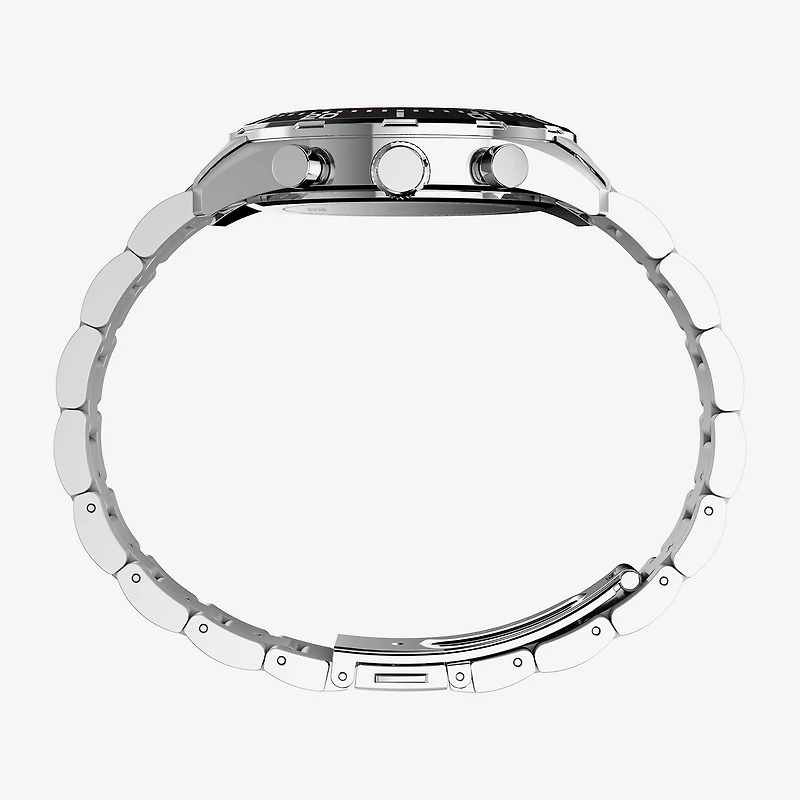 Timex Mens Silver Tone Stainless Steel Bracelet Watch Tw2y56900vq
