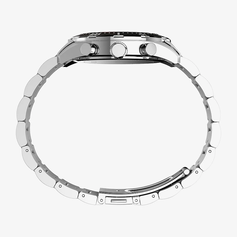 Timex Mens Silver Tone Stainless Steel Bracelet Watch Tw2y62200vq