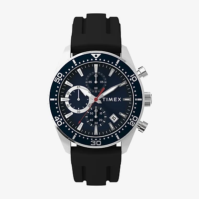 Timex Mens Black Strap Watch Tw2y62300vq