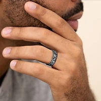 Mens 7MM Tungsten Wedding Band