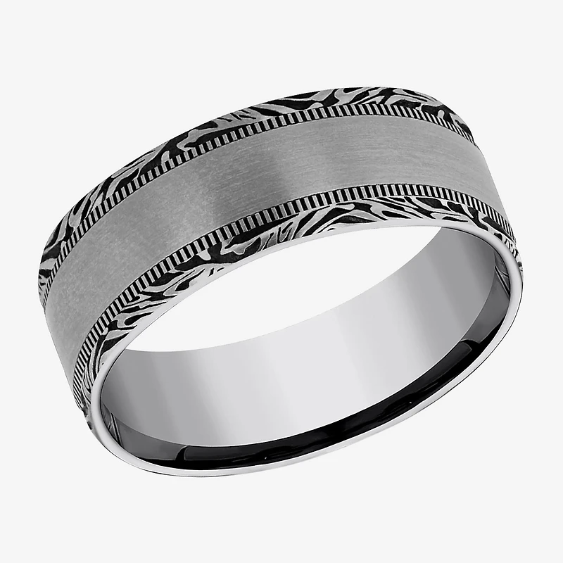 Mens 8MM Tungsten Wedding Band