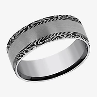 Mens 8MM Tungsten Wedding Band