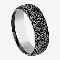 Mens 8MM Tungsten Wedding Band