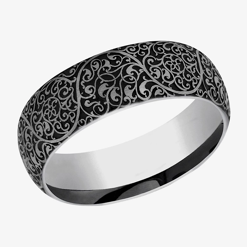 Mens 8MM Tungsten Wedding Band
