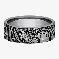 Mens 7MM Tungsten Wedding Band