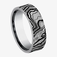 Mens 7MM Tungsten Wedding Band