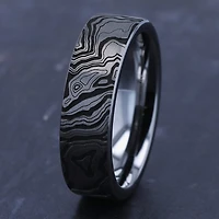 Mens 7MM Tungsten Wedding Band