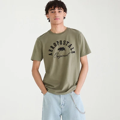 AEROPOSTALE Mens Crew Neck Short Sleeve Regular Fit Graphic T-Shirt