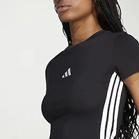 adidas Womens Crew Neck Short Sleeve Active T-Shirt