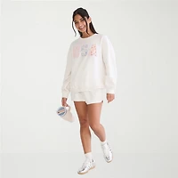 AEROPOSTALE Womens Juniors Crew Neck Long Sleeve Sweatshirt