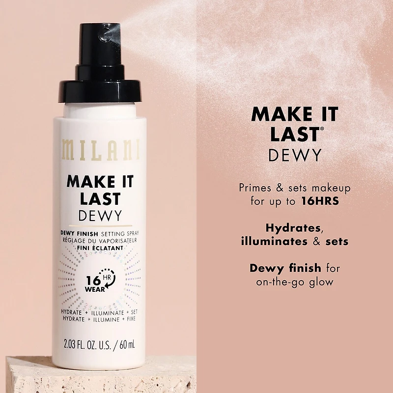 MILANI Make It Last Dewy - Dewy Finish Setting Spray