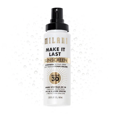 MILANI Make It Last Sunscreen - Sunscreen Setting Spray SPF 30