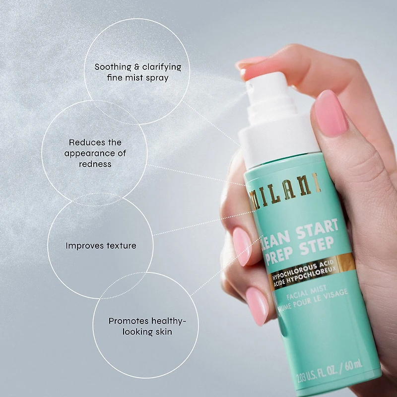 MILANI Clean Start Prep Step Facial Mist