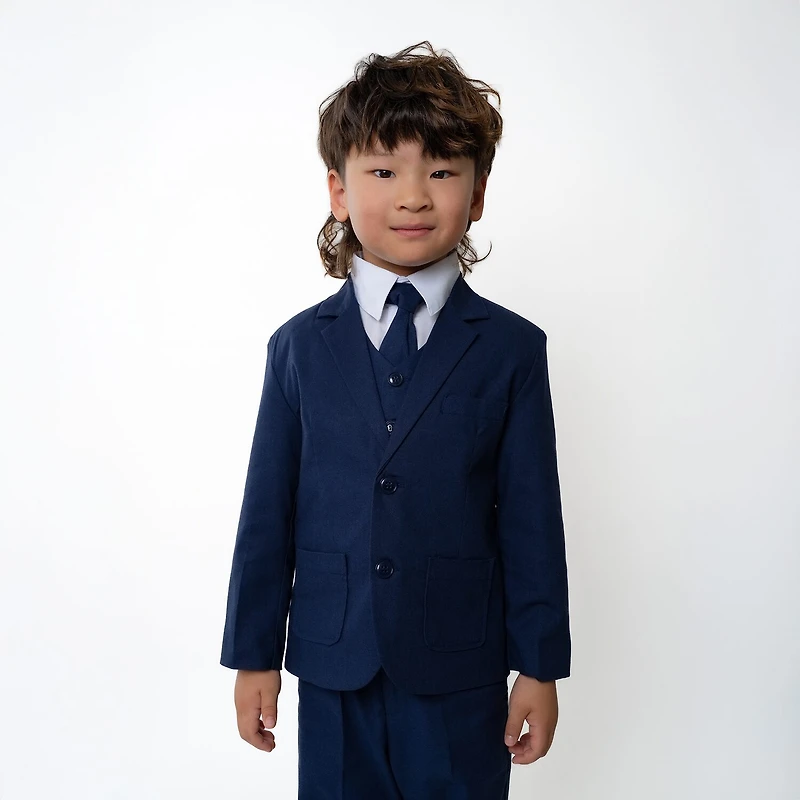 Suit the BOYZ Linen Blend Toddler Boys 5-pc. Set