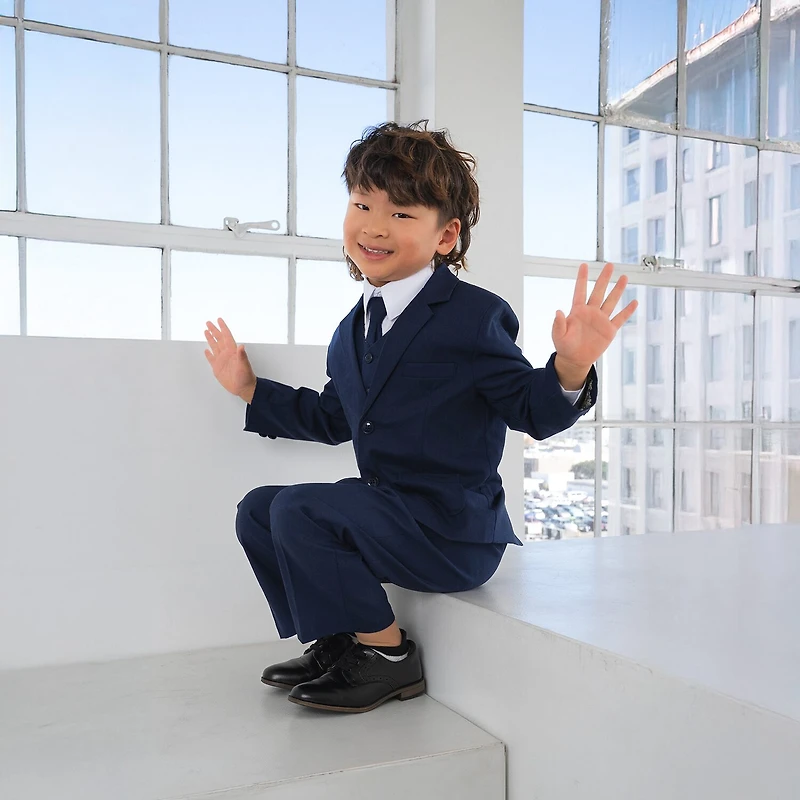 Suit the BOYZ Linen Blend Toddler Boys 5-pc. Set