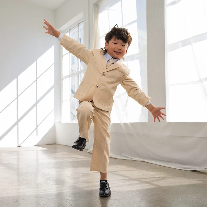 Suit the BOYZ Linen Blend Toddler Boys 5-pc. Set