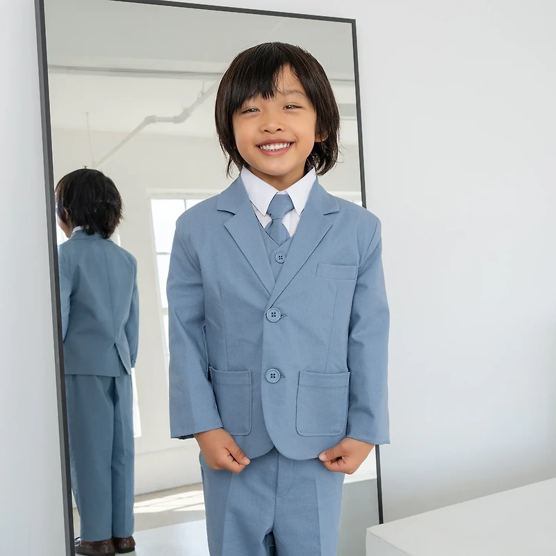 Suit the BOYZ Linen Blend Toddler Boys 5-pc. Set