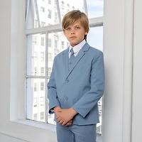 Suit the BOYZ Linen Little & Big Kid Boys 5-pc. Set