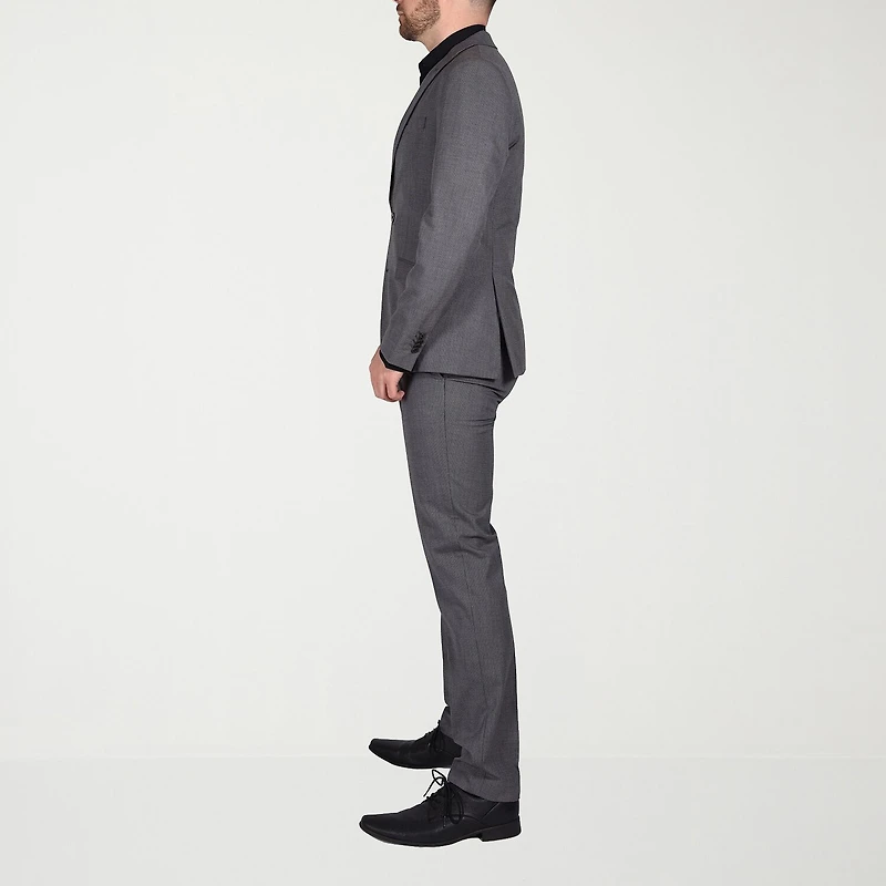 The Savile Row Co Knit Mens 2-pc. Suit Set