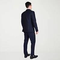 The Savile Row Co Diamond Weave Mens 2-pc. Tuxedo