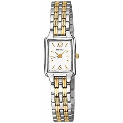 Seiko® Womens Two Tone Quartz Dress Watch SXGL59