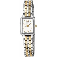 Seiko® Womens Two Tone Quartz Dress Watch SXGL59