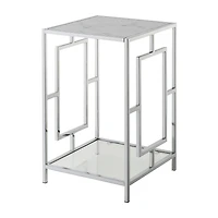 Convenience Concepts Metal End Table