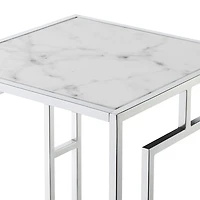 Convenience Concepts Metal End Table