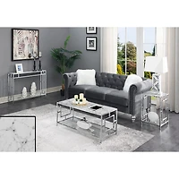 Convenience Concepts Metal End Table