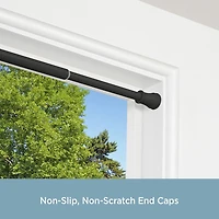 Kenney Twist & Fit 5/8 Tension Curtain Rod