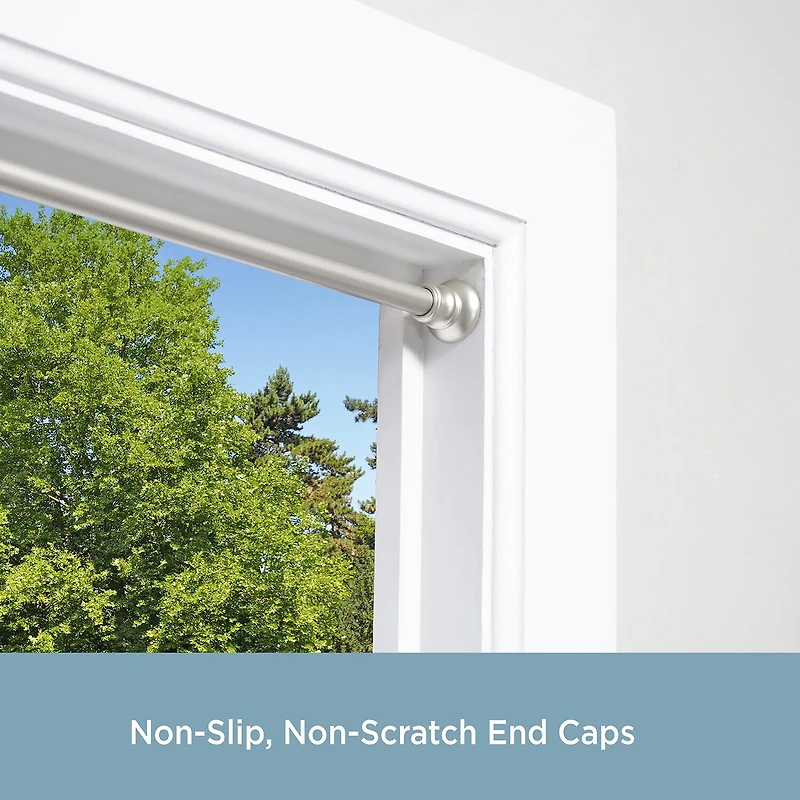 Kenney Twist & Fit 5/8 Tension Curtain Rod