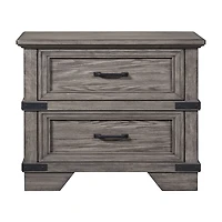 Central Park 2-Drawer Nightstand
