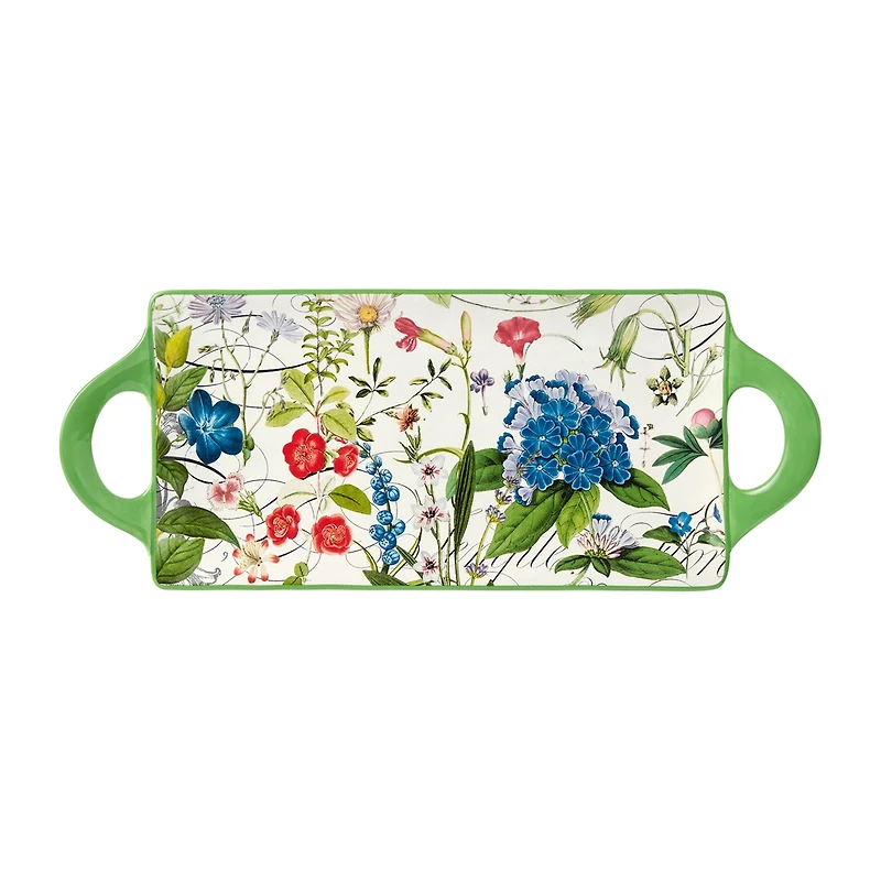 Certified International Greenhouse Ceramic Serving Platter