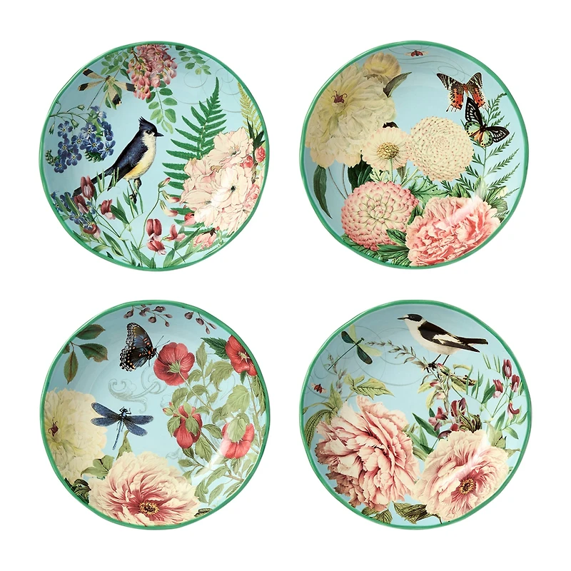 Certified International Flora 4-pc. Ceramic Soup Bowl