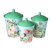Certified International Flora 3-pc. Canister
