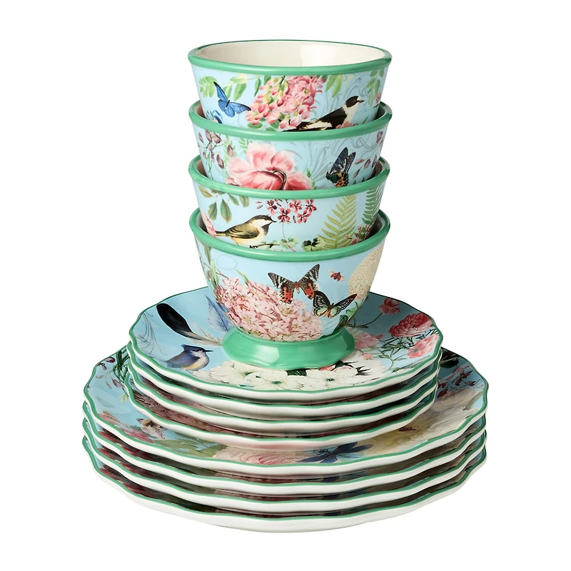 Certified International Flora 16-pc. Ceramic Dinnerware Set