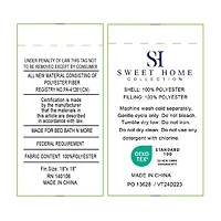 Sweet Home Collection™ Very Soft & Comfy Plush Long Faux Fur 18" x Throw Pillows 2 Pack