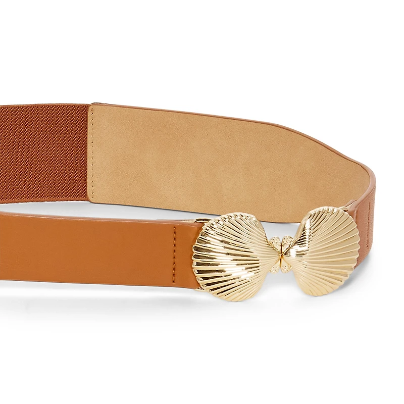 JS Jessica Simpson Skinny Elastic Stretch Waist Womens Belt